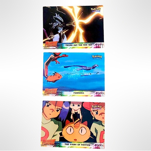Pokémon The First Movie 3 LP Mewtwo Strikes Back Trading Cards - Picture 2 of 12